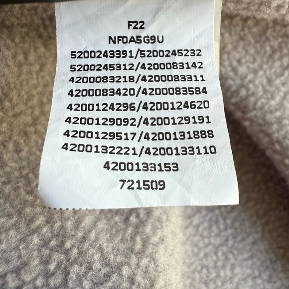 The North Face Men’s Canyonlands Full Zip Hoodie Gray Fleece Small - Picture 6 of 10